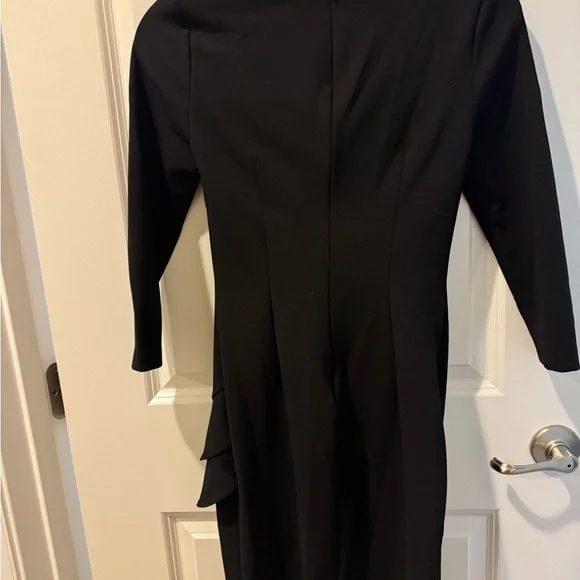 Calvin Klein Black Asymmetrical Dress - Picture 7 of 7